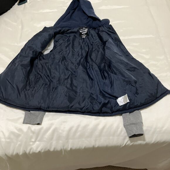 Disney Gravity Falls Unisex Full Zip Puffy Vest Hoodie Jacket Size S Blue - Picture 7 of 7